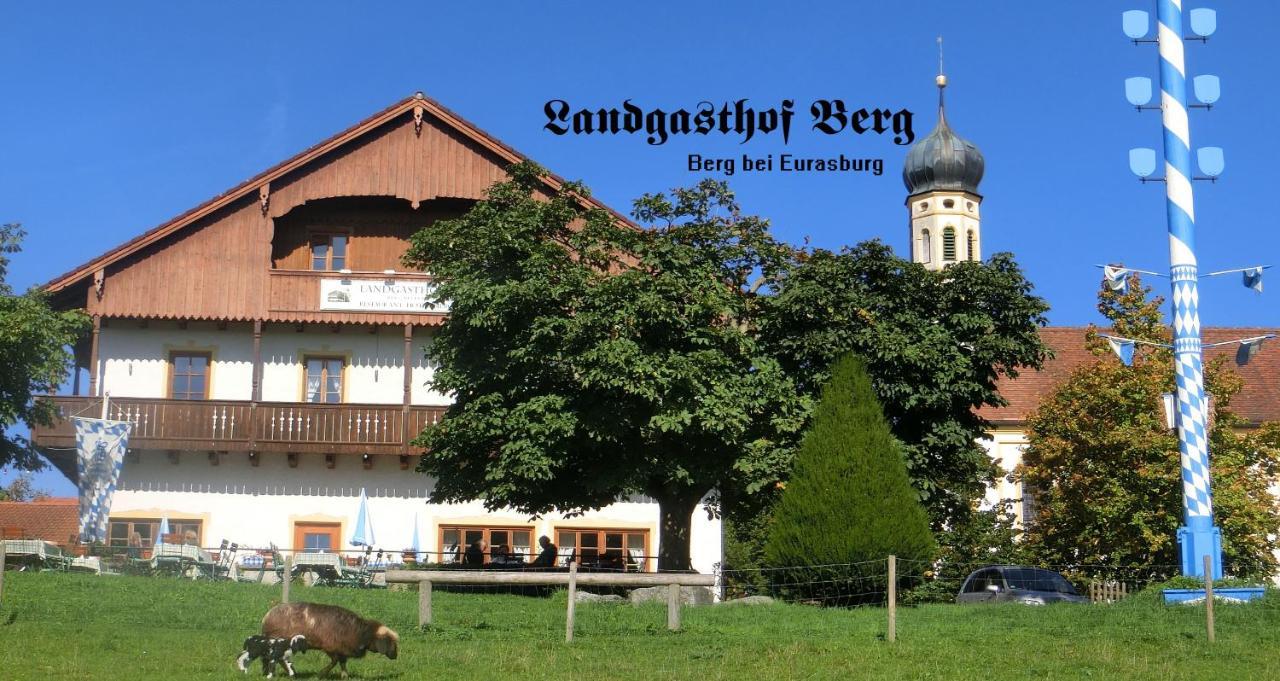 Landgasthof Berg Eurasburg Dış mekan fotoğraf